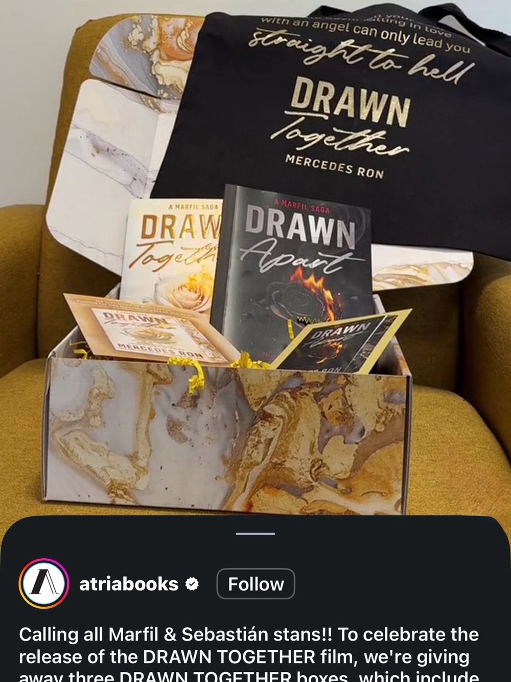 NEW Mercedes Ron - “Drawn Together” & sequel “Drawn Apart “ (2B published 3/27)